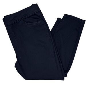 Sonoma Women's Plus Size 18W Short Black Chino Stretch Pants Casual